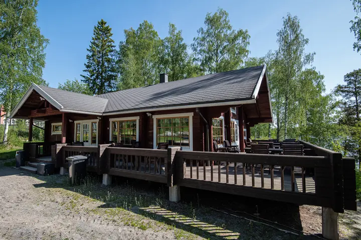 Rantasauna ulkoa